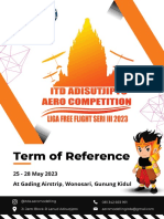 Term of Reference: at Gading Airstrip, Wonosari, Gunung Kidul 25 - 28 May 2023