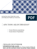 Desain Eksterior Dan Interior Perpustakaan: Andi Muhammad Aminullah, S.I.P., M.IP