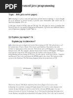 JSP in Java II Unit