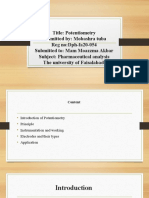 Mobashra Tuba 054 Potentiometry