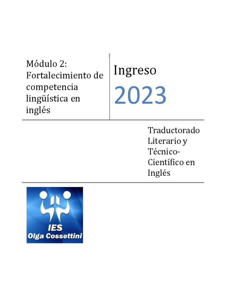 Modulo 2 Ejercitacion PDF Lingüística Ciencia cognitiva pic