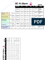 Horario D e Clases