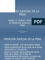 Medición Judicial de La Pena