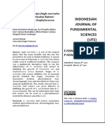 Indonesian Journal of Fundamental Sciences (IJFS)