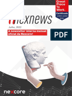 Nexnews: A Newsletter Interna Mensal Oficial Da Nexcore!