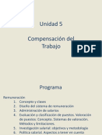 Unidad 5 - Compensación del Trabajo - 1era Parte -