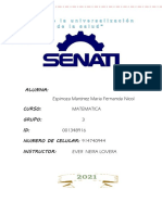 Matemática - ACTIVIDAD ENTREGABLE 03-SCIU-153 Entregable03