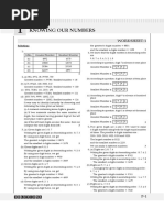 Knowing Our Numbers: Worksheet-1