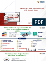 Penerapan Online Single Submission (OSS) Berbasis Risiko: Kantor Kementerian Kelautan Dan Perikanan 25 November 2021