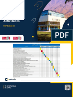 Cronograma de Actividades: MEP B 2022-III