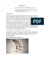 Informe #4. Microscopía