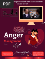 Anger Management - Class Slides