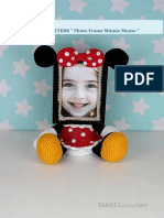 Crochet Pattern " Photo Frame Minnie Mouse ": Tanaticrochet