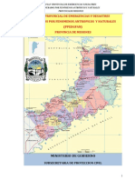 Plan Provincial de Emergencias Y Desastres Generados Por Fenomenos Antropicos Y Naturales (Ppedgfan) Provincia de Misiones