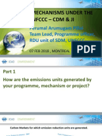 CDM and JI Carbon Market Mechanisms