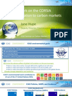 ICAO's Work On The CORSIA and Its Relation To Carbon Markets