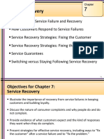 Service Recovery