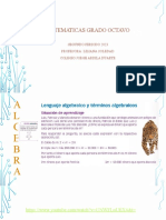 Segundo Periodo: Matematicas Grado Octavo