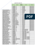 Damnificados Laredo 2023: #Apellidos Y Nombre DNI Dirección Sector Observación Cant. Integran TES