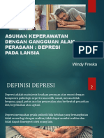 Asuhan Keperawatan Dengan Gangguan Alam Perasaan: Depresi Pada Lansia