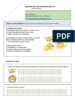 1º BÁSICOS Del 08 Al 12 de Junio LENGUAJE SEP