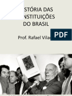 História Das Constituições Do Brasil: Prof. Rafael Vilaça