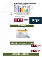 Estadística Aplicada para Los Negocios: Semana 2 - Sesión 4