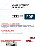 Estudio trabajo productividad