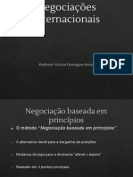 Negociações Internacionais Aula 4