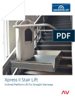 Xpress II Inclined Wheelchair Lift Brochure