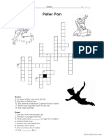 Peter Pan Crossword