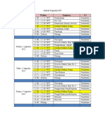 Jadwal Kegiatan IHT