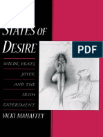 Wilde, Oscar - Joyce, James - Yeats, Yeats William Butler - Mahaffey, Vicki - States of Desire - Wilde, Yeats, Joyce, and The Irish Experiment (1998, Oxford University Press)