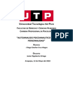 Autoanalisis Psicoanalitico de La Personalidad