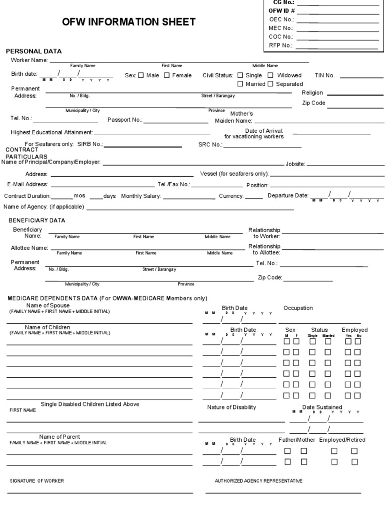 OFW Information Sheet Automated Teller Machine Visa Inc.