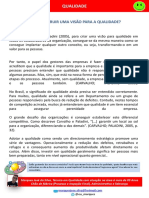 Como Construir Uma Visão para A Qualidade?