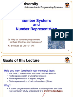 Number Systems and Number Representation: Princeton University