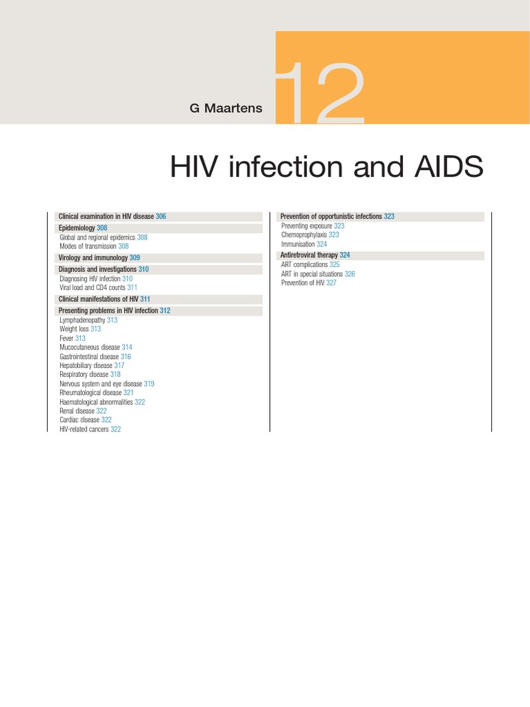 HIV Infection and AIDS Overview | PDF | Hiv/Aids | Hiv