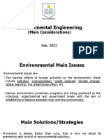 L2-Environmental Engineering - Main Consideration