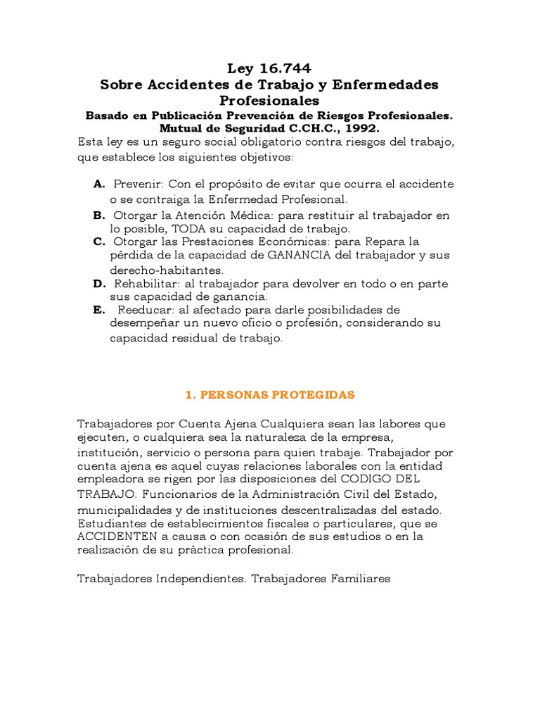 Resumen 16774 | PDF | Las condiciones de trabajo | La seguridad