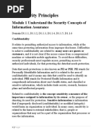 L1 Security Principles