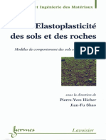 Elastoplasticité Des Sols Et Des Roches