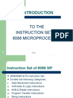 8088 Microprocessor Instruction Set Guide