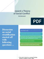 Toward A Theory of Social Conflict - Dahrendorf