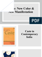 Caste in A New Avatar