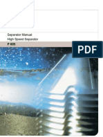 P 605 Separator Manual