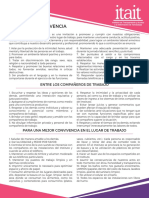 Reglas de Convivencia: Entre Los Compañeros de Trabajo