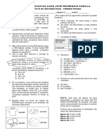 Plan de Apoyo Matematicas Primer Periodo Profe Nuriz 20231