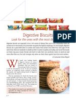 Digestive Biscuits: Look For The Ones With The Most Dietary Fibre