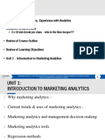 Lecture 1 Introduction To Marketing Analytics